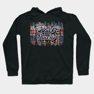 Retro Pattern Buck 80s 90s Birthday Style 70s 80s Hoodie